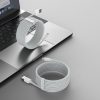2x USB kabeļa iPhone zibens ātra uzlādes barošanas piegāde 1,5 m baltā krāsā