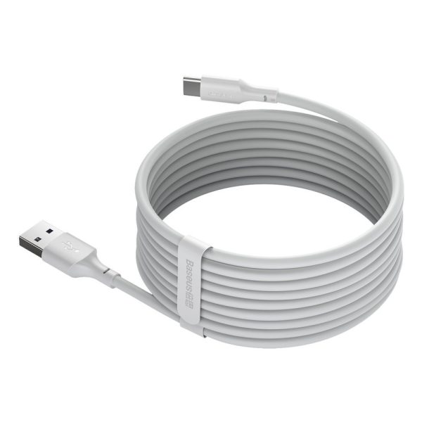 2x USB-C USB-C kabeļa ātras piegādes ātruma lādiņš 40 W 5 A 1,5 m balts