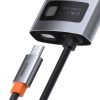 Daudzfunkcionāls 6in1 USB USB-C PD HDMI 3X USB 3.2 RJ45 pelēks