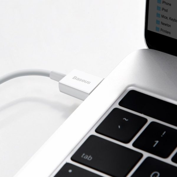Superior Cable USB kabeļa iPhone zibens 2,4A 1m balts