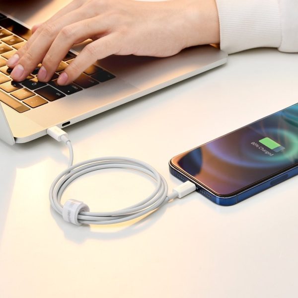 Superior Cable USB kabeļa iPhone zibens 2,4A 2m balts