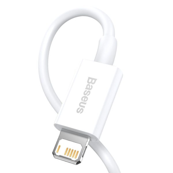 Superior Cable USB kabeļa iPhone zibens 2,4A 2m balts
