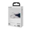 Superior 3in1 USB kabeļa iPhone zibens USB-C microUSB 3,5 un 1,5 m balts