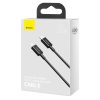 Superior Cable USB-C iphone zibens kabelis ātrai uzlādēšanai 20 W 1M Black