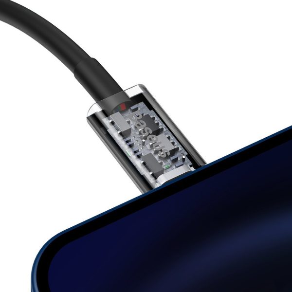 Superior Cable USB-C iphone zibens kabelis ātrai uzlādēšanai 20 W 1M Black