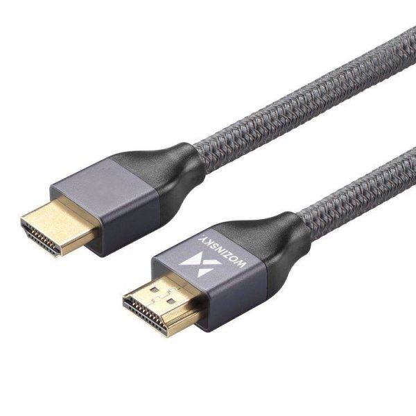 HDMI 2,1 8K 60 Hz 48 Gbps 4k 120 Hz 2k 144 Hz 1 m kabelis