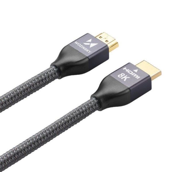 HDMI 2,1 8K 60 Hz 48 Gbps 48 Hz 2k 2k 144 Hz 3 m kabelis