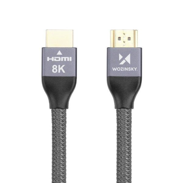 HDMI 2,1 8K 60 Hz 48 Gbps 48 Hz 120 Hz 2k 144 Hz 5 m kabelis