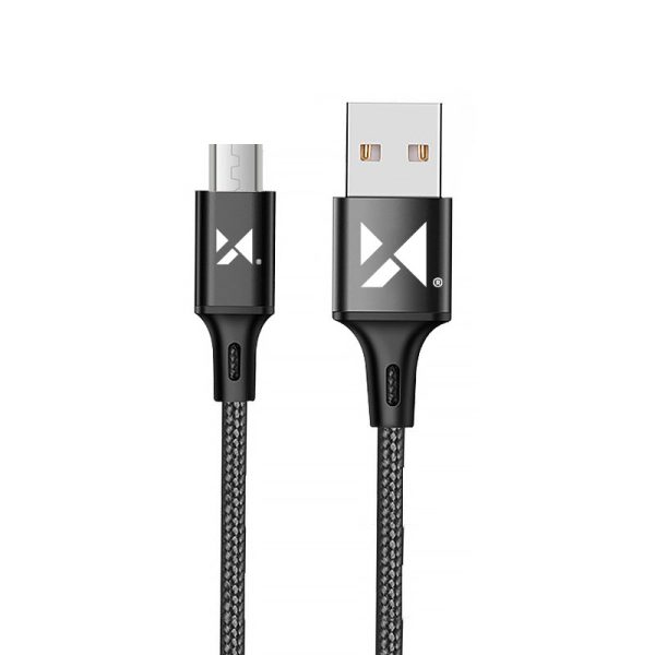 Spēcīgs kabeļa kabelis USB microUSB 2