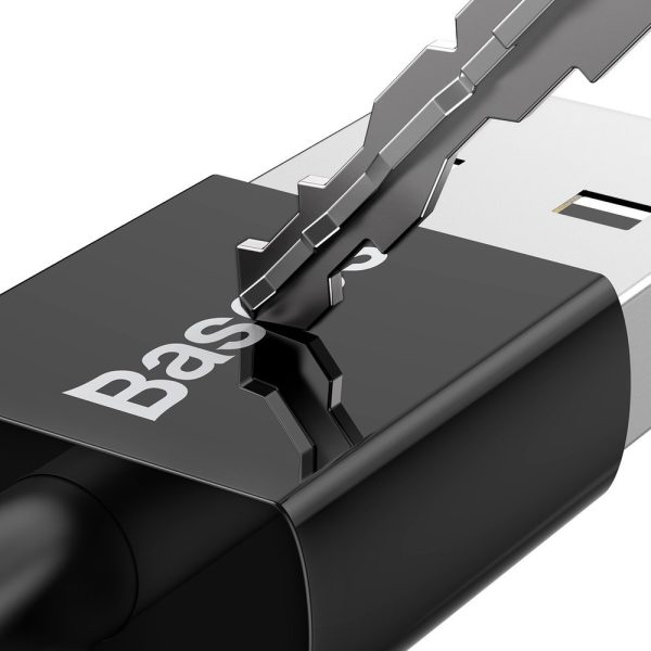 Superior Cable USB microUSB kabelis ātrai uzlādēšanai 2A 1M melnā krāsā
