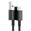 Superior Cable USB microUSB kabelis ātrai uzlādēšanai 2A 1M melnā krāsā