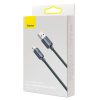Kabelis Kabelis ātrai uzlādēšanai un datiem pārsūtiet USB iPhone Lightning 2,4A 1,2m melnu melnu