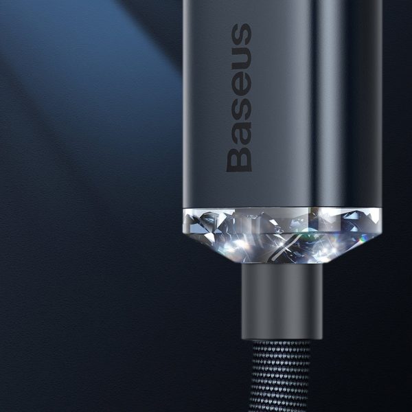 Kabelis Ātra uzlāde un dati pārsūtiet USB iPhone zibens 2,4A 1,2 m purpursarkanā krāsā