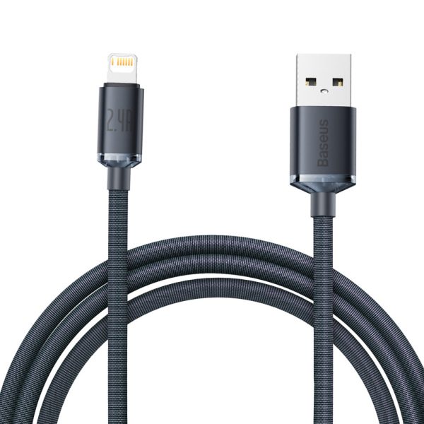 Kabelis Kabelis ātrai uzlādēšanai un datiem pārsūtiet USB iPhone Lightning 2