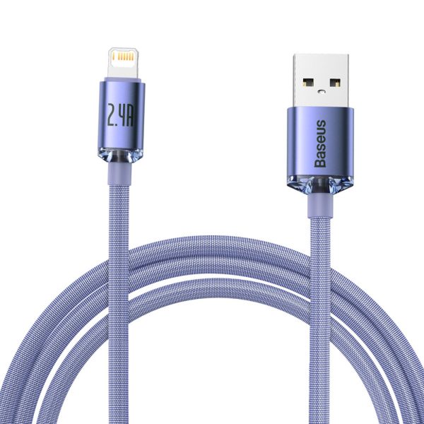 Kabelis Kabelis ātrai uzlādēšanai un datiem pārsūtiet USB iPhone Lightning 2