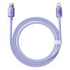 Kabelis Kabelis ātrai uzlādēšanai un datiem pārsūtiet USB-C iPhone Lightning 20W 1,2m Purple