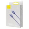 Kabelis Kabelis ātrai uzlādēšanai un datiem pārsūtiet USB-C iPhone Lightning 20W 1,2m Purple