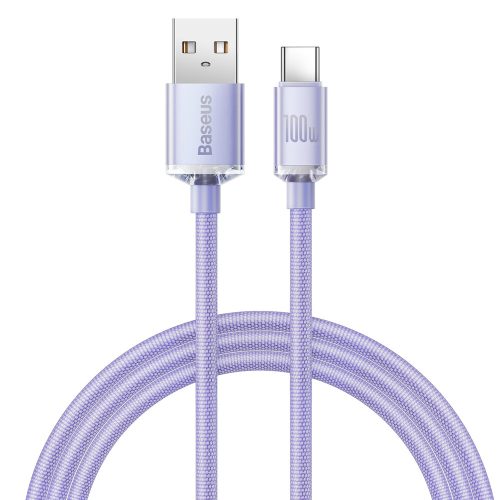 Kabelis Kabelis ātrai lādēšanai un USB-C 100W USB-C 1