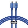 Kabelis Kabelis ātrai uzlādēšanai un datiem pārsūtiet USB-C USB-C 100W 1