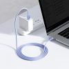 Kabelis Kabelis ātrai uzlādēšanai un datiem pārsūtiet USB-C USB-C 100W 2M Purple