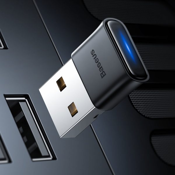 Mini Bluetooth 5.0 USB adaptera uztvērējs melns raidītājs