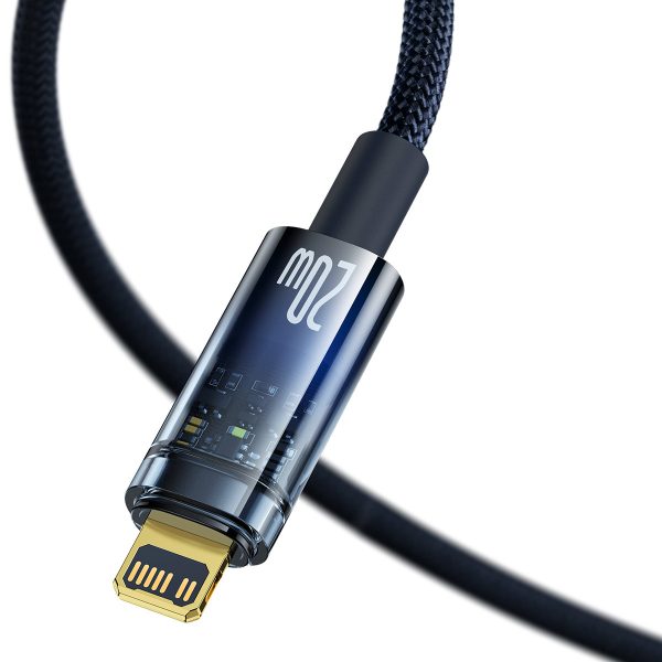 Explorer Series Cable USB-C iPhone Lightning 20W 1M Blue