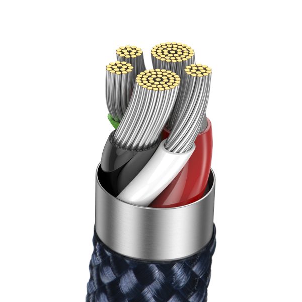 Explorer Series Cable USB-C iPhone Lightning 20W 1M Blue