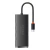 Lite Series Hub USB-C 4X USB 3.0 25cm melnais adapteris