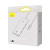 Lite Series Hub USB-C 4X USB 3.0 1M melnais adapteris