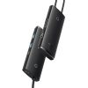 Lite sērijas daudzfunkcionālais centrmezgls USB-C 2 X USB 3.0 USB-C HDMI 1.4 SD-TF Black