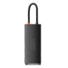Lite sērijas daudzfunkcionālais centrmezgls USB-C 2 X USB 3.0 USB-C HDMI 1.4 SD-TF Black