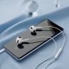 Encok H17 vadu austiņas 3,5 mm baltā minijack
