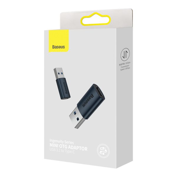 USB 3.1 OTG adaptera adapteris USB-C Blue