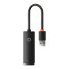 Ārējais LAN USB tīkla kartes tips A RJ45 100Mbps pelēks