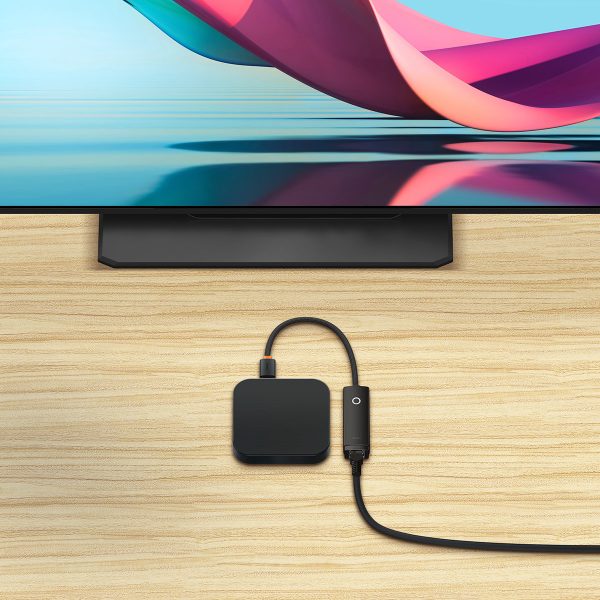 Ārējais LAN USB tīkla kartes tips A RJ45 100Mbps pelēks