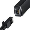 Ārējais LAN USB tīkla kartes tips A RJ45 100Mbps pelēks