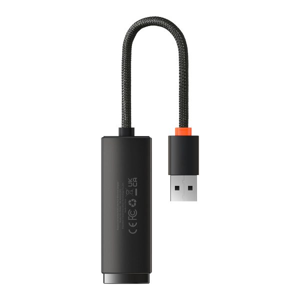 Ārējais LAN USB tīkla kartes tips A RJ45 100Mbps pelēks