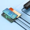 Flash Series II USB-C USB-C iphone zibens microUSB 100W 1,2m zilā krāsā