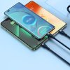 Flash Series II USB-C USB kabeļa tips i iphone zibens microUSB 100W 1,5 m zilā krāsā