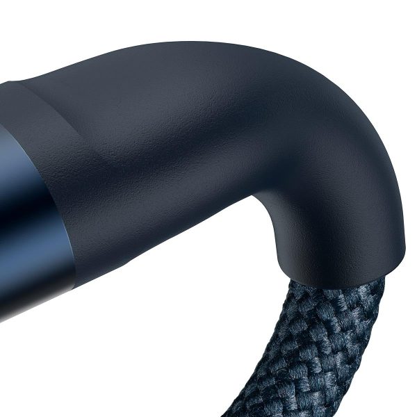 Flash Series II USB-C USB kabeļa tips i iphone zibens microUSB 100W 1,5 m zilā krāsā