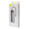Daudzfunkcionālais centrs 12in1 USB-C HDMI DP USB-C minijack 3,5mm RJ45 SD