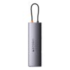 Daudzfunkcionālais centrs 12in1 USB-C HDMI DP USB-C minijack 3,5mm RJ45 SD