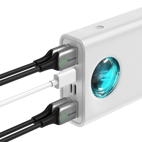 Ambligt PowerBank 65W 30000mAh aizjūras izdevums balts