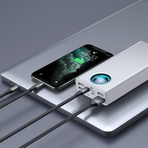 Ambligt PowerBank 65W 30000mAh aizjūras izdevums balts