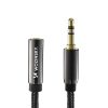 Mini Jack Women's Extensioner Aux 3M melnais pagarinājums