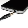 Mini Jack Women's Extensioner Aux 3M melnais pagarinājums