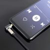 Aux aux vīriešu leņķa raktuves kabeļa mini ligzda 3 m melns