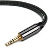 Aux aux vīriešu miej-jack kabeļa mini ligzda 2m melns