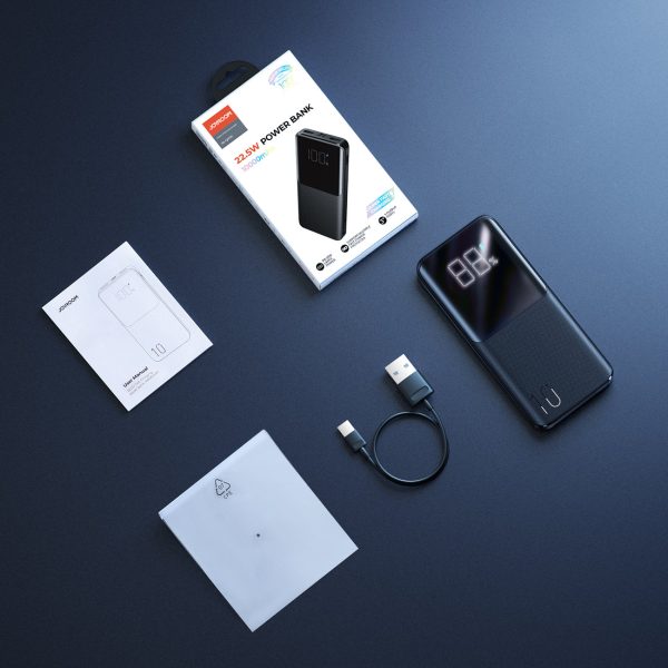 PowerBank 22,5W 1000MAH PD QC3.0 AFC melnais