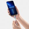 Kabelis USB-C kabelis iPhone Lightning ātra uzlāde 20W 1,2m zilā krāsā